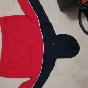 H&M Cropped Hooded Sweatshirt